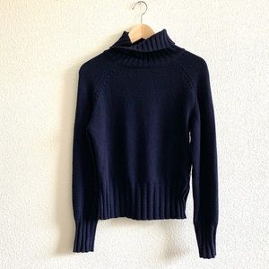 Knit Navy turtleneck